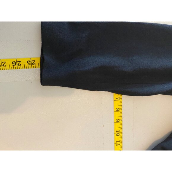 NWT Evan Picone Black Skirt Suit Velvet Collar Button Detail Size 12 - Picture 15 of 16